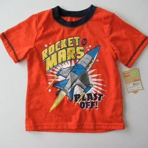 Carter's Rocket to Mars Pajama Top Shirt